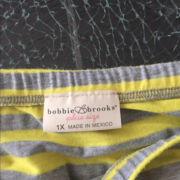 Yellow and Grey Maxi Shirt - Medium - Picture 2 of 4